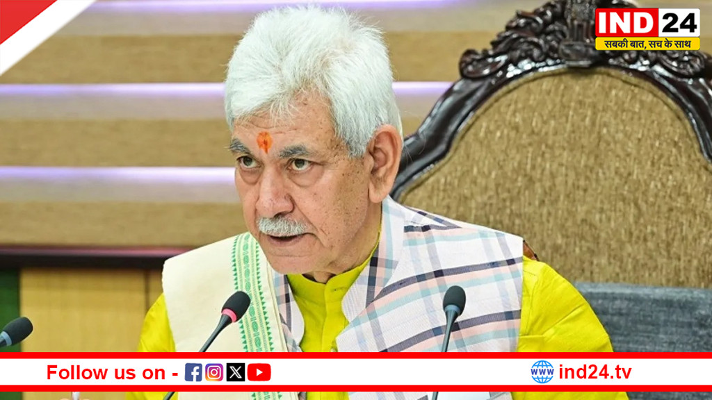 नशा मुक्ति के साथ जम्मू-कश्मीर में आतंक के खिलाड़ियों का होगा खात्मा - मनोज सिन्हा