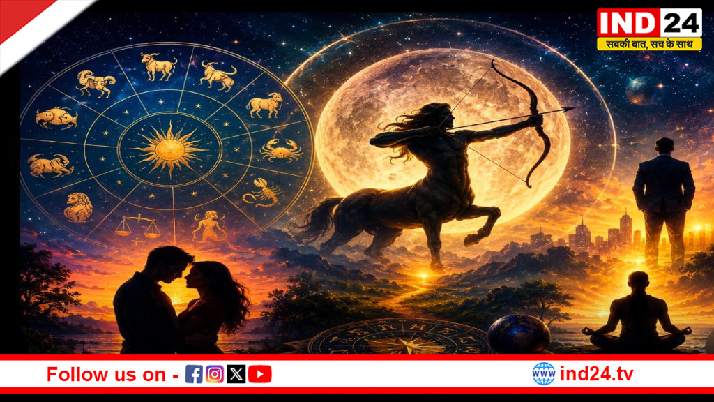 आज का राशिफल 2026: चंद्रमा धनु में, जानें आपकी राशि पर क्या पड़ेगा असर – करियर से लेकर प्रेम जीवन तक बड़े बदलाव के संकेत