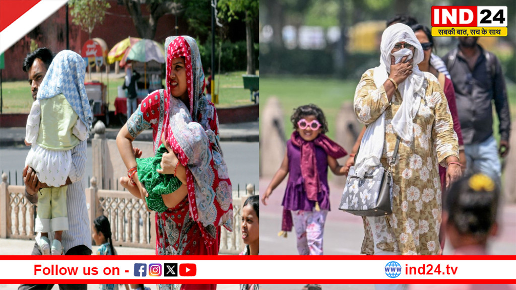 देशभर में 6 दिन लू का कहर, 6 राज्यों में पारा 46 डिग्री पार; बांदा रहा सबसे गर्म