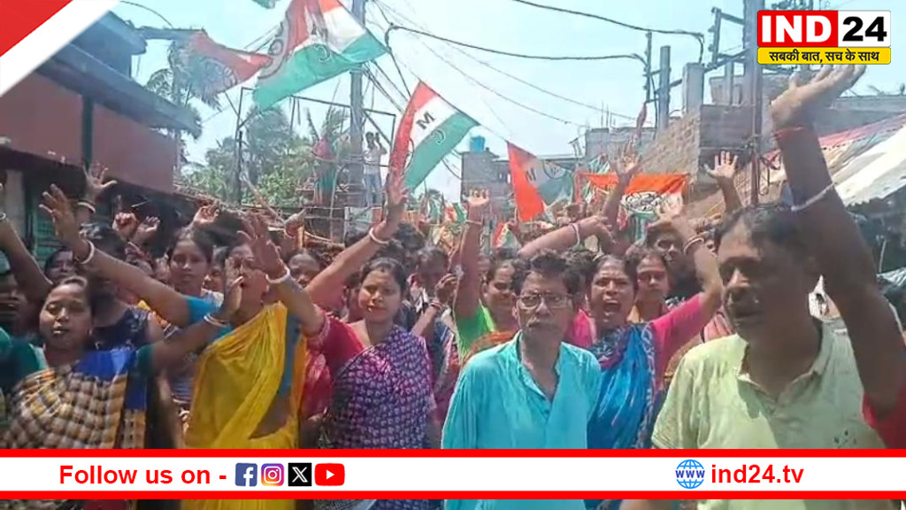 मगरहाट पश्चिम में पुनर्मतदान के दौरान बवाल, हाईवे जाम और TMC-BJP समर्थकों में टकराव, केंद्रीय बलों ने संभाला मोर्चा