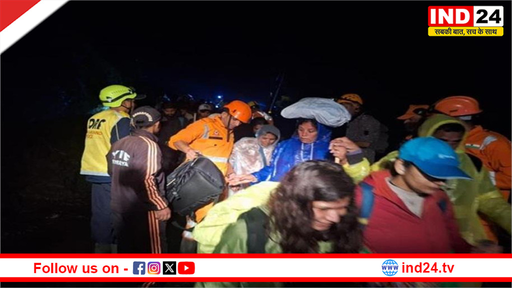 केदारनाथ मार्ग पर बड़ा संकट टला! आधी रात चले महा-रेस्क्यू में 10,450 श्रद्धालुओं को सुरक्षित निकाला गया