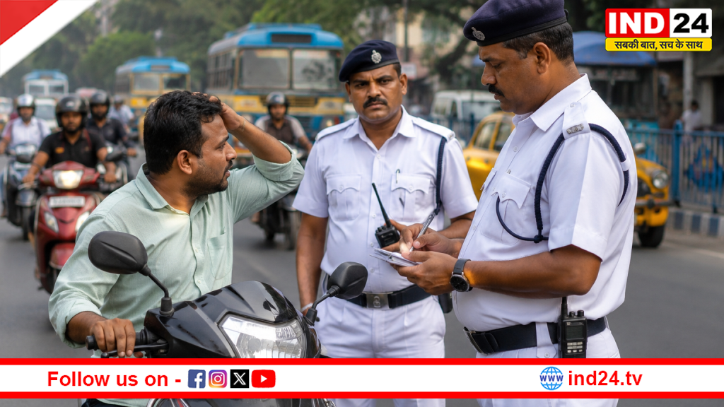 3 दिन में 3300 से ज्यादा चालान, बिना हेलमेट बाइक चालकों पर ट्रैफिक पुलिस की बड़ी कार्रवाई