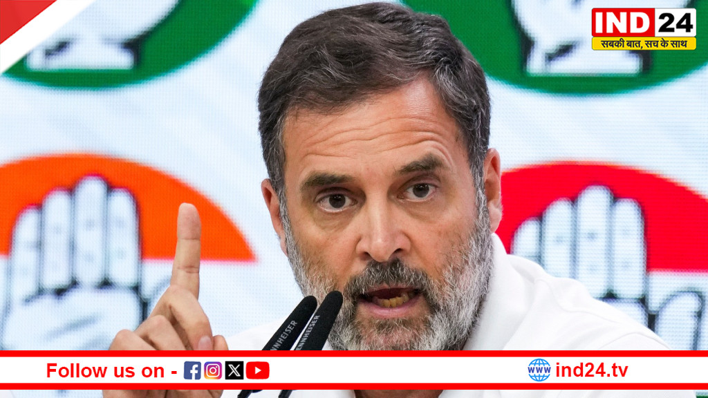 ‘आर्थिक तूफान सिर पर है और PM इटली में टॉफी बांट रहे’, राहुल गांधी का मोदी पर तंज