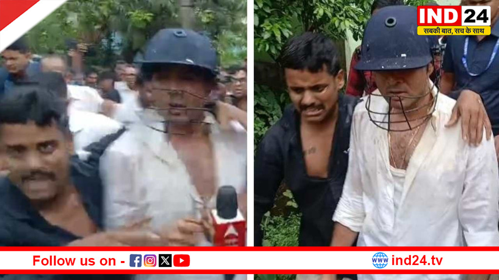 बंगाल में भारी बवाल: सोनारपुर में अभिषेक बनर्जी पर हमला, 'चोर-चोर' के नारों के बीच बरसाए गए अंडे और जूते