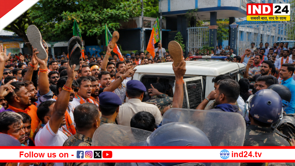 दुर्गापुर कोर्ट में ‘जूता कांड’, TMC नेता राजीव घोष की पेशी पर BJP समर्थकों का हंगामा, रणक्षेत्र बना परिसर