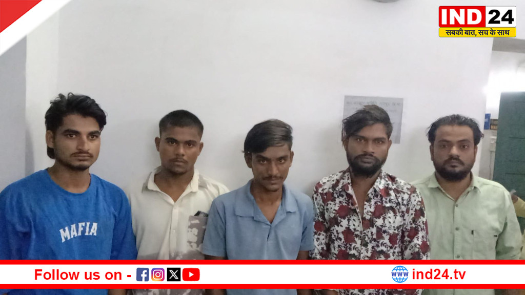 राजधानी रायपुर में वकील को अश्लील वीडियो भेजकर ब्लैकमेल करने वाले 6 आरोपी गिरफ्तार