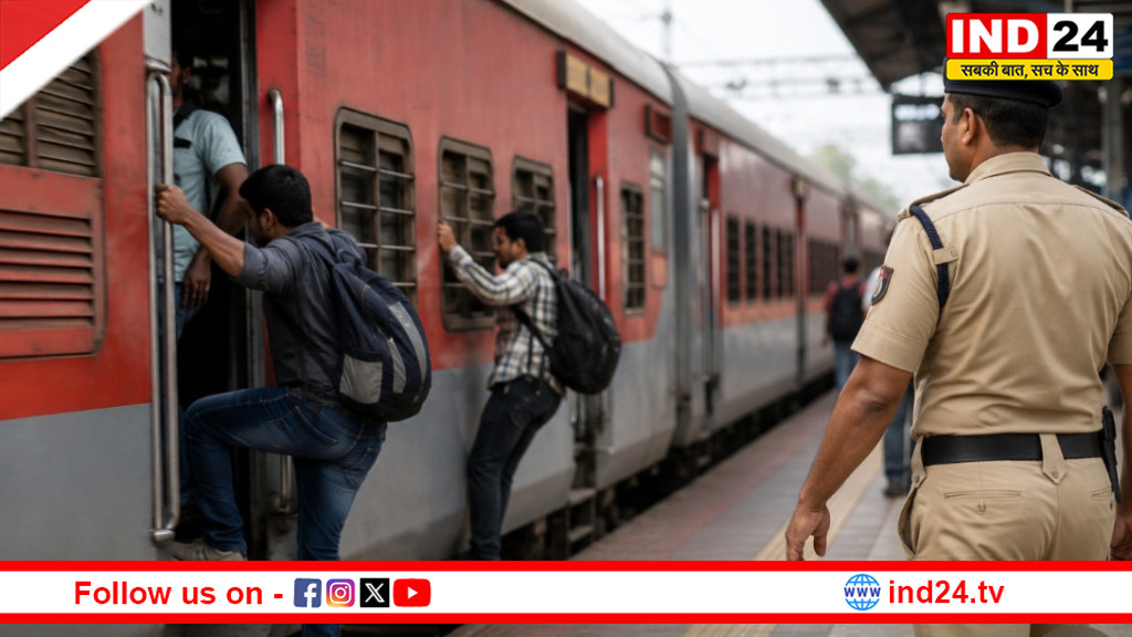 चलती ट्रेन में चढ़ना-उतरना अब अपराध! RPF ने लिया सख्त एक्शन का फैसला