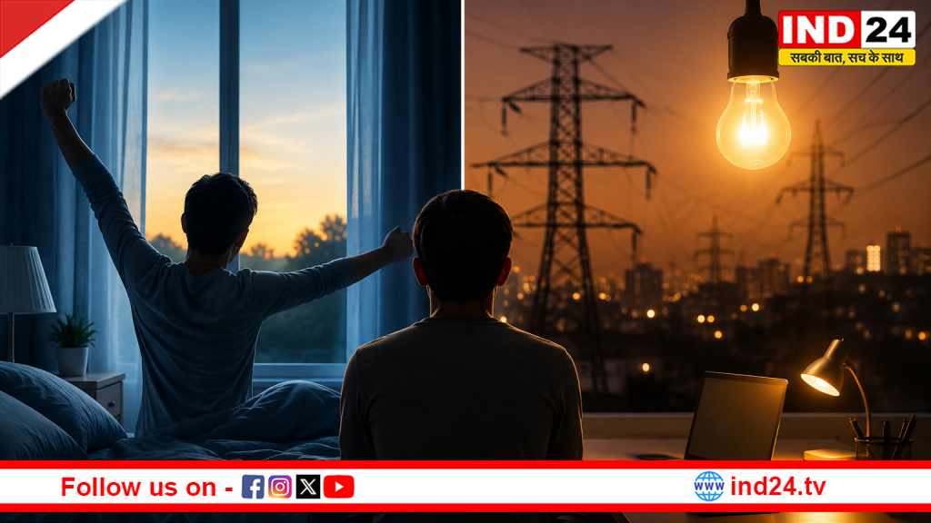 सुबह की शुरुआत में नींद बनाम बिजली: कौन है ज्यादा जरूरी? बड़ा सवाल उठा