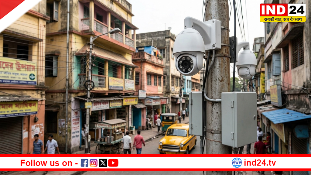 कोलकाता में हाईटेक निगरानी की तैयारी: हर वार्ड में CCTV लगाने का प्रस्ताव, नागरिक सुरक्षा पर बढ़ा फोकस