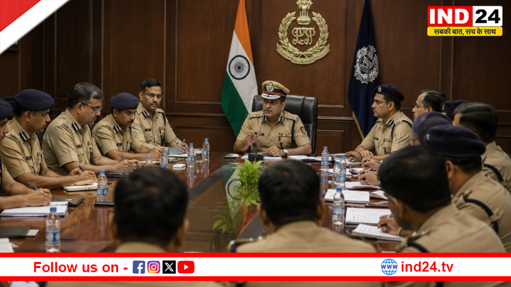 कोलकाता पुलिस की हाई-लेवल बैठक में कड़े फैसले- अवैध गतिविधियों पर सख्ती, लाउडस्पीकर से हेलमेट नियम तक नए निर्देश जारी