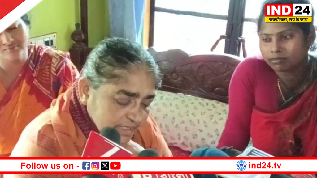 यह TMC की रची हुई साजिश है: चंद्रनाथ रथ की मां का बड़ा बयान; कहा- शुभेंदु का करीबी होने की वजह से मेरे बेटे को बनाया गया निशाना