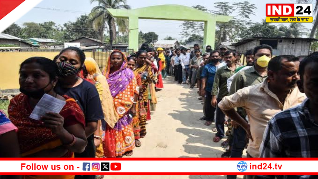 डायमंड हार्बर में पुनर्मतदान के बीच ईवीएम खराब, लंबी कतारों में डटे रहे वोटर
