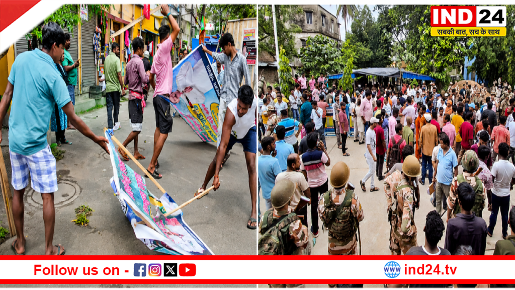  खूनी रंजिश और 'सिंडिकेट' पर सर्जिकल स्ट्राइक: बंगाल में नई सरकार के बाद भी कोहराम, कहीं जल रहीं दुकानें तो कहीं पुलिस पर हमला