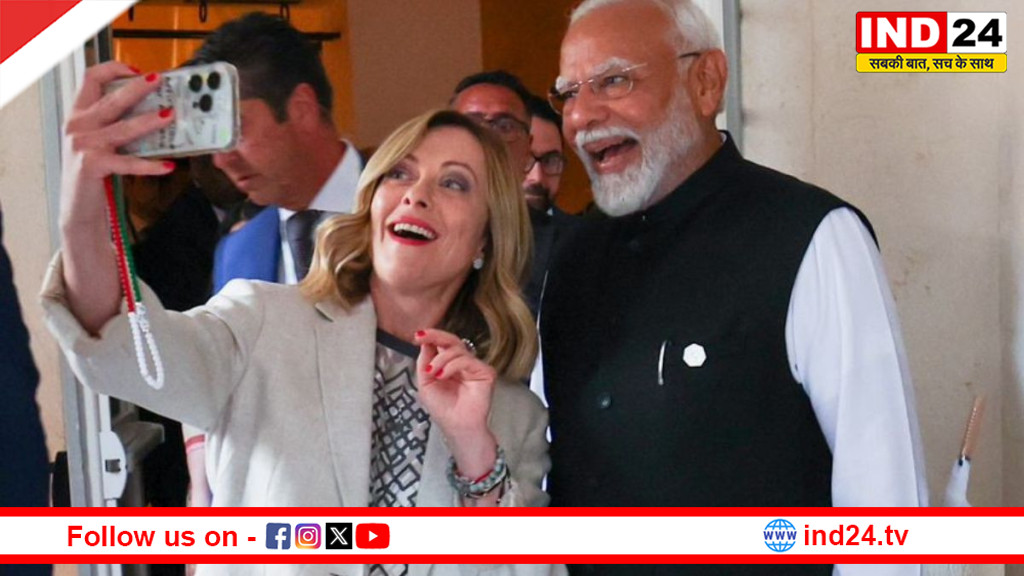 पीएम मोदी ने इटली की पीएम जॉर्जिया मेलोनी को गिफ्ट की ‘मेलोडी’ टॉफी,पीएम मेलोनी ने कहा- थैंक्यू