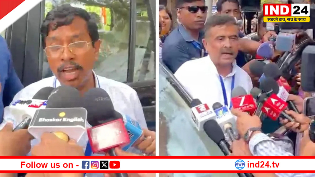 सुवेंदु अधिकारी की बढ़त, पवित्र कर से कड़ा मुकाबला; पहले राउंड में भाजपा आगे