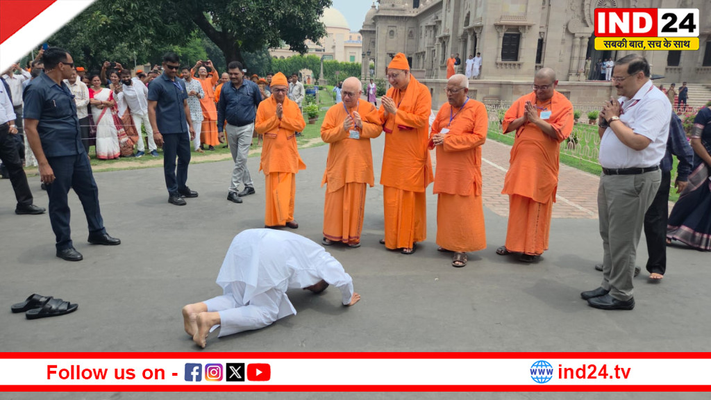 मुख्यमंत्री शुभेंदु अधिकारी ने किया बेलूर मठ का दौरा, संतों से लिया आशीर्वाद