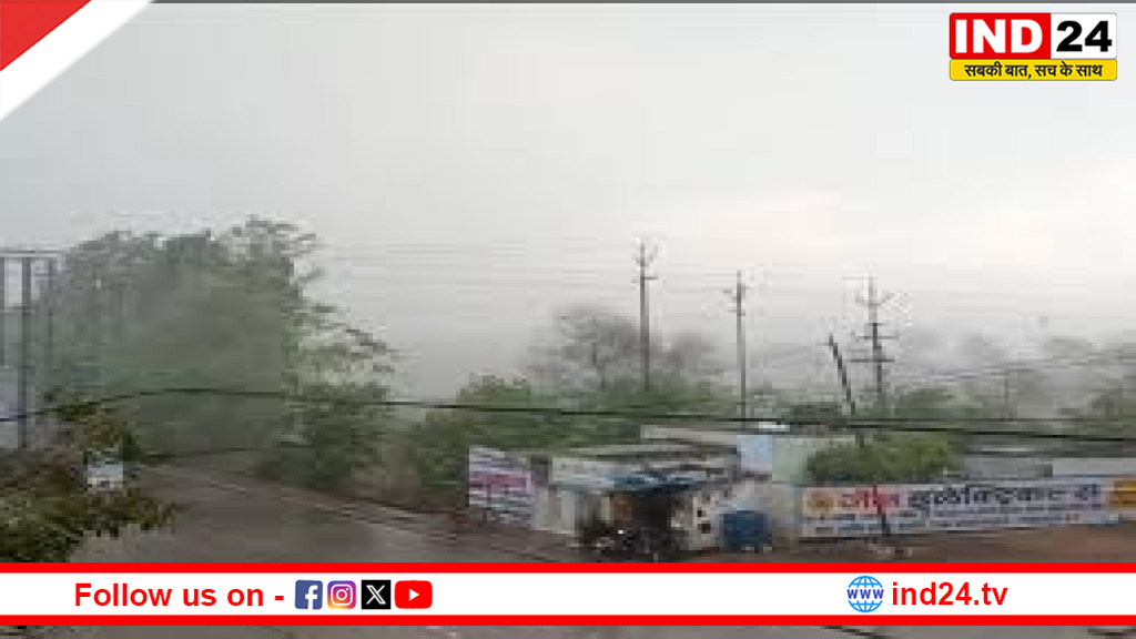 छत्तीसगढ़ में बदला मौसम, रायपुर समेत कई जिलों में तेज बारिश और आंधी