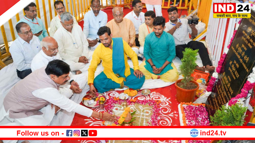 मुख्यमंत्री डॉ. यादव ऋषि गालव विश्वविद्यालय ग्वालियर के भूमिपूजन कार्यक्रम में हुए शामिल