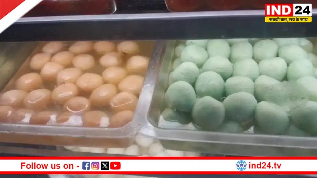 बर्दवान की मिठाई दुकान में सियासी रंग! हरे और भगवा रसगुल्ले की बिक्री में टक्कर, ग्राहकों में बढ़ी दिलचस्पी