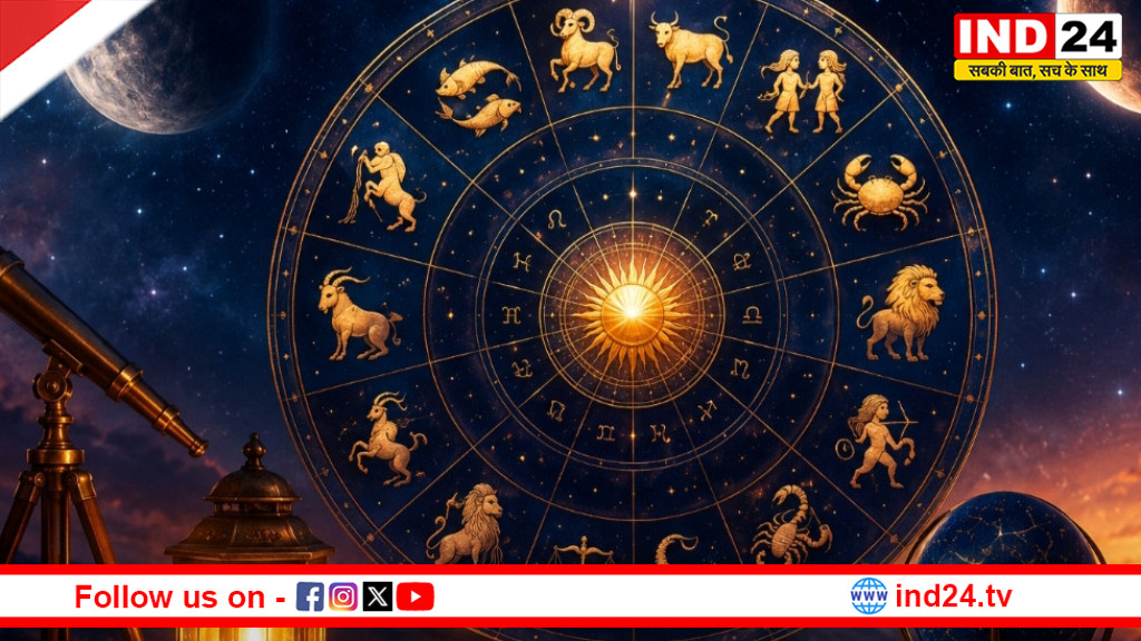 आज का राशिफल 2026: धनु में चंद्रमा का बड़ा असर, जानें किस राशि को मिलेगा भाग्य का साथ और किसे रहना होगा सतर्क
