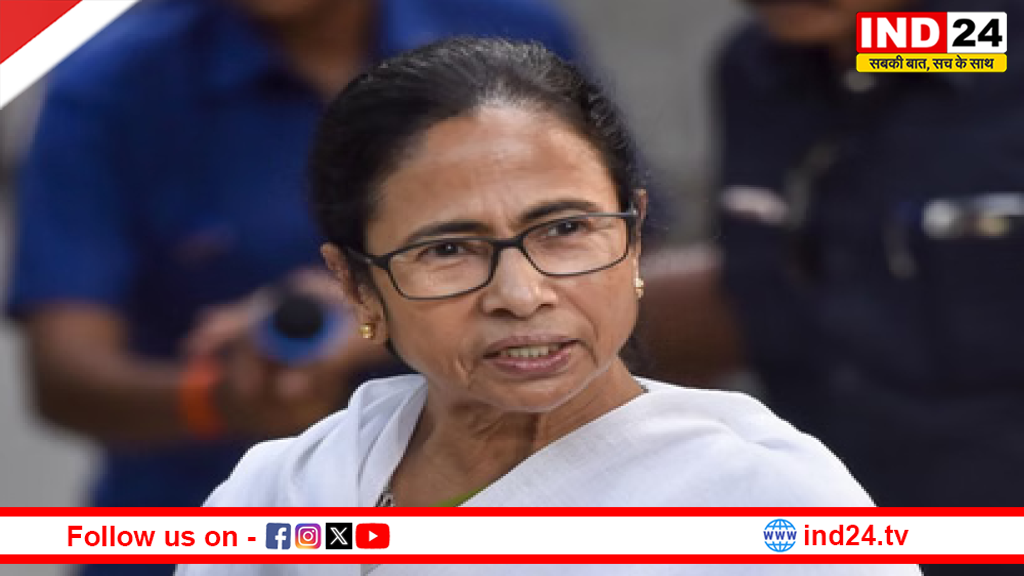 बंगाल में BJP की बढ़त के बीच ममता बनर्जी के गंभीर आरोप—‘मुझे धक्का दिया, मारा'