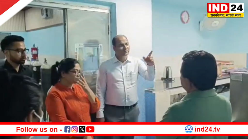 चंपावत: हीट वेव के मद्देनज़र जिलाधिकारी मनीष कुमार ने जिला अस्पताल का औचक निरीक्षण, व्यवस्थाएं सुधारने के निर्देश