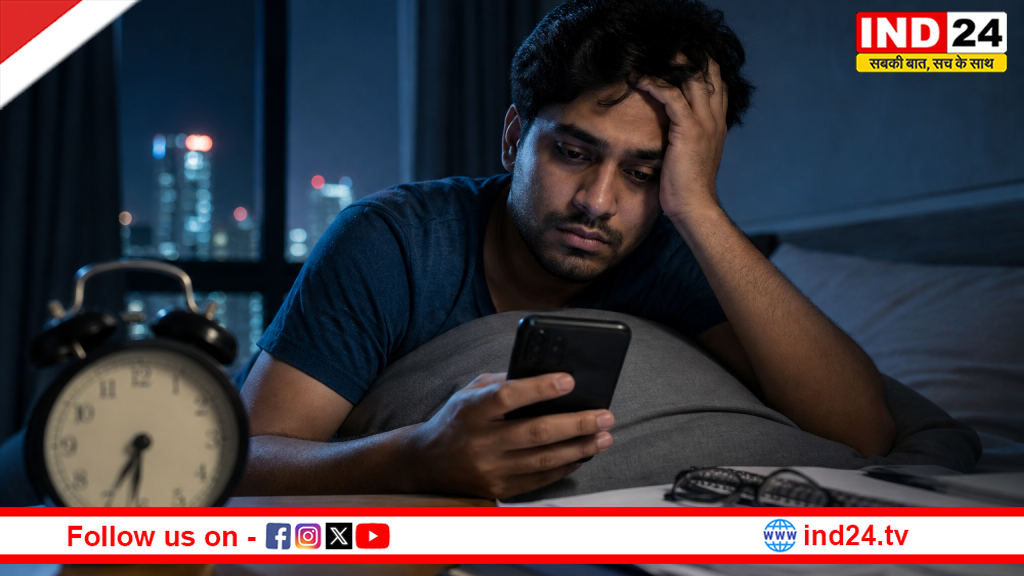 भारत में स्लीप क्राइसिस! घटती नींद बन रही नई हेल्थ इमरजेंसी