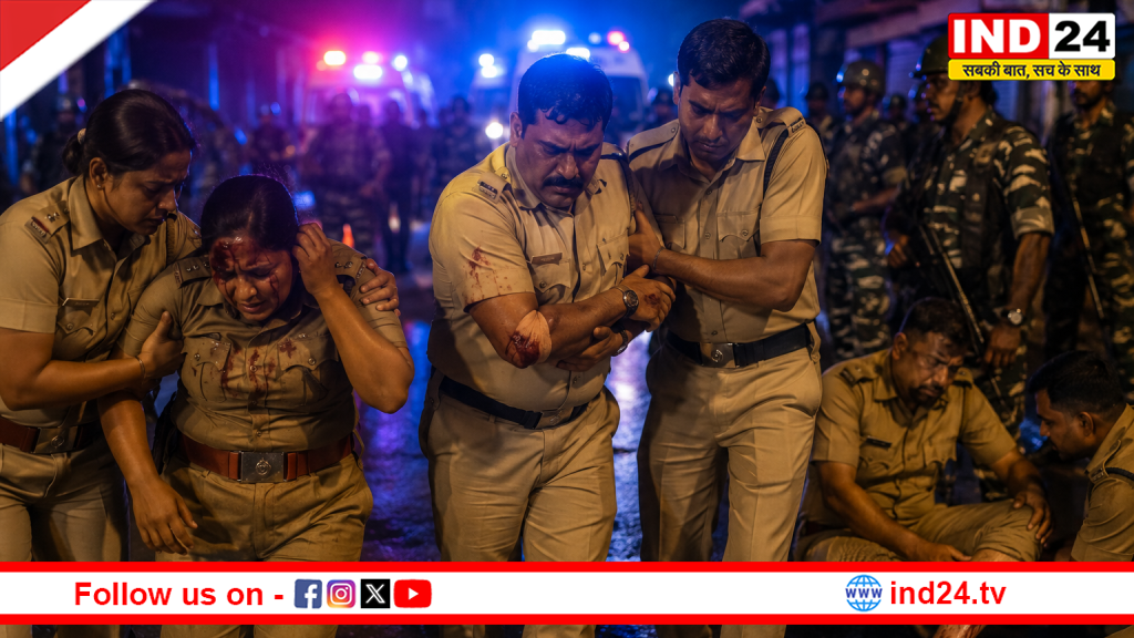 नजाट में गोलीबारी से हड़कंप: पुलिस टीम पर फायरिंग, ओसी समेत कई अधिकारी घायल