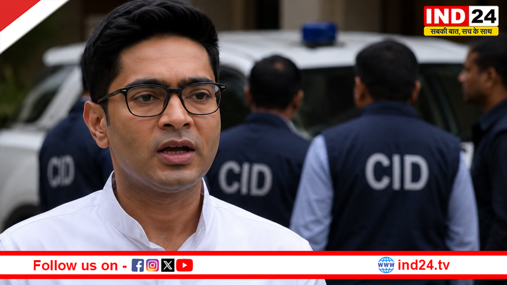 अभिषेक बनर्जी को CID का समन- सोमवार को भवानी भवन में पेशी, बोले- ‘सिर नहीं झुकाऊंगा’