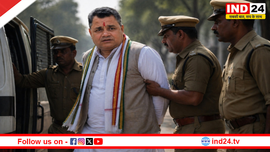 पूर्व मुख्यमंत्री कमलनाथ के करीबी पन्ना कांग्रेस नेता भरत मिलन पांडे गिरफ्तार: जबलपुर से हिरासत पर सियासी बवाल