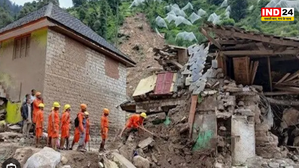 बारिश बनी आफत,जम्मू में बादल फटने से तबाही, 200 साल पुराने गदाधर मंदिर का हिस्सा ढहा