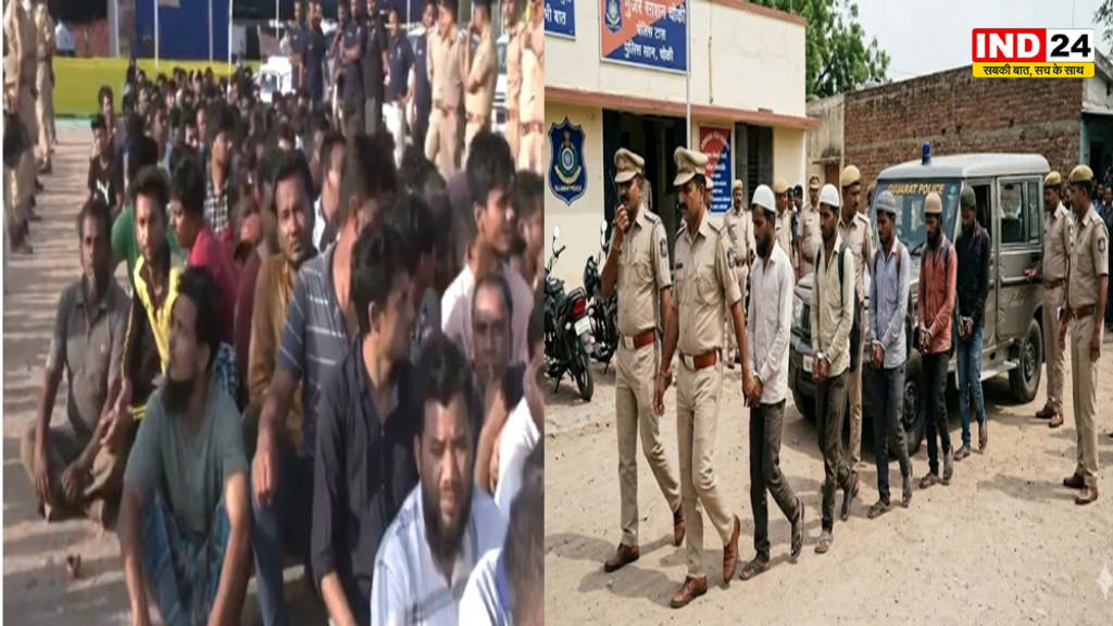 अहमदाबाद में घुसपैठियों पर बड़ी कार्रवाई, 131 अवैध बांग्लादेशी पकड़े गए; 160 संदिग्धों से पूछताछ जारी