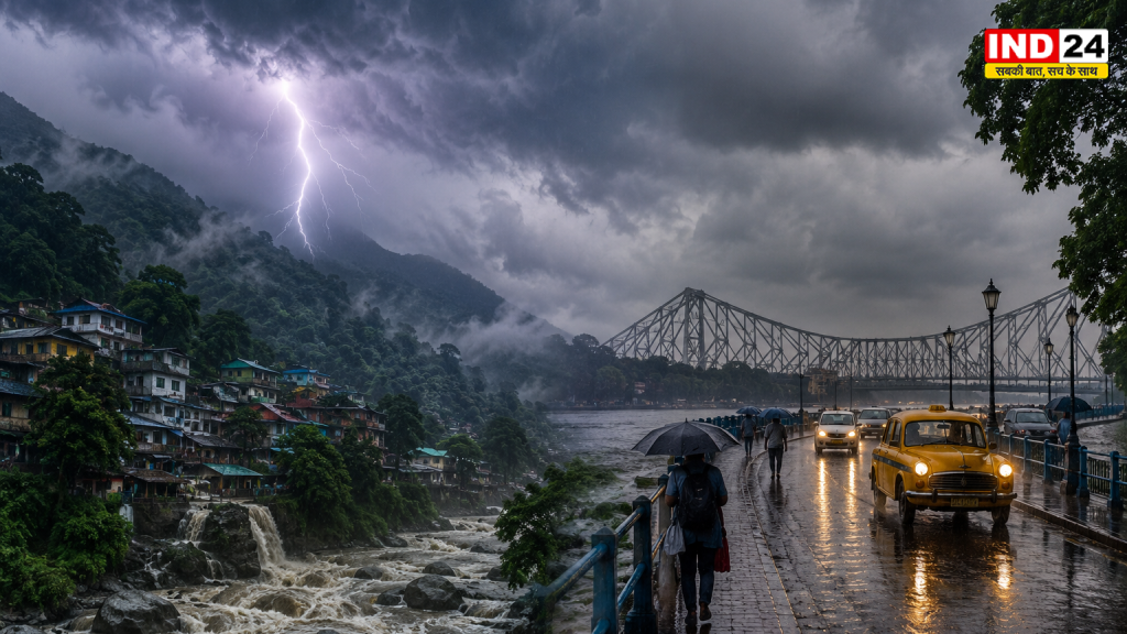दक्षिण बंगाल में मानसून की दस्तक, उत्तर बंगाल में भारी से अति भारी बारिश का अलर्ट