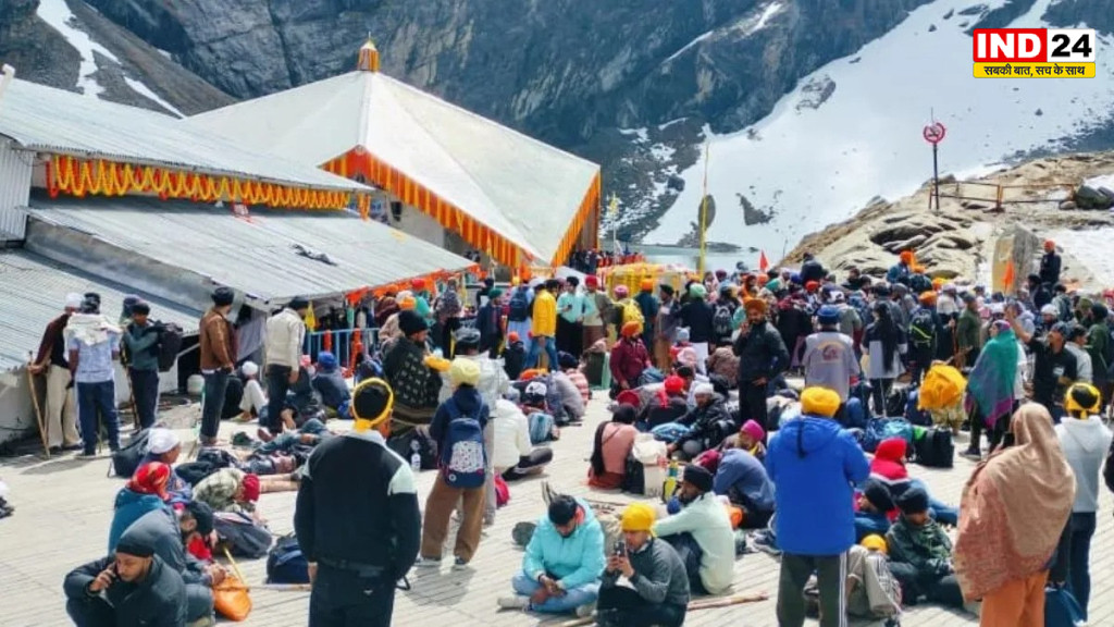 हेमकुंड साहिब यात्रा ने तोड़े रिकॉर्ड, अब तक 1.28 लाख श्रद्धालुओं ने किए दर्शन
