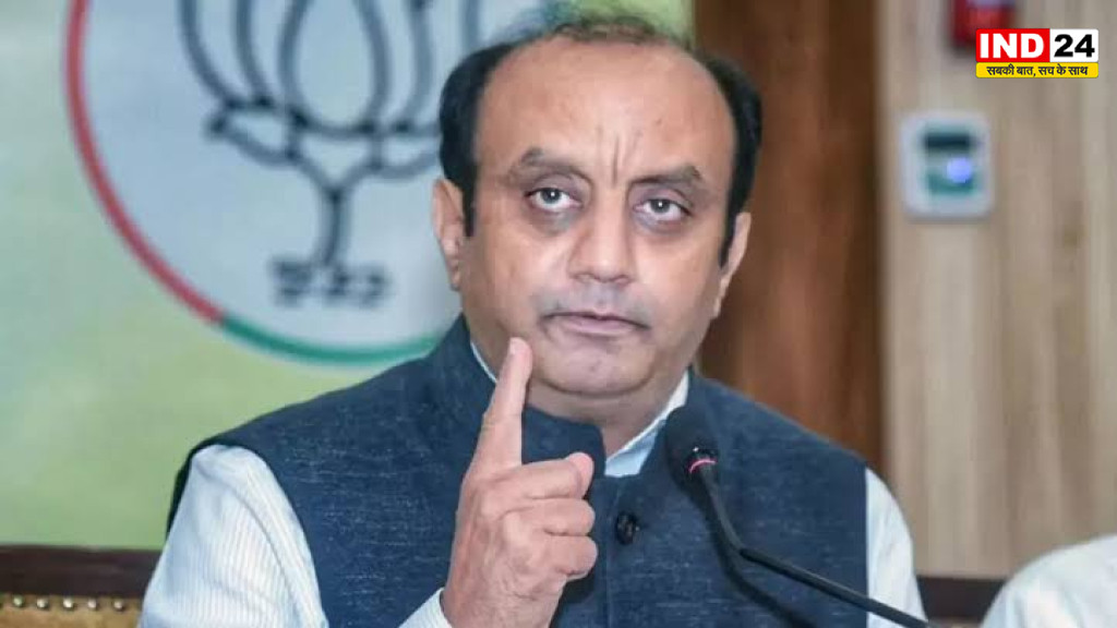 NEET री-एग्जाम विवाद पर कांग्रेस पर बरसे सुधांशु त्रिवेदी, कहा - कांग्रेस के लिए राजनीति ऊपर है और छात्रहित नीचे