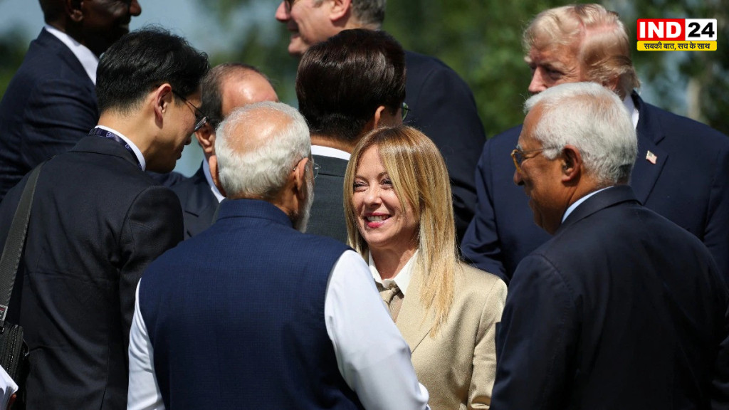  G7 में फिर दिखी मोदी-मेलोनी की कैमिस्ट्री, बोलीं - हम इंस्टाग्राम पर सबसे ज्यादा फेमस हैं