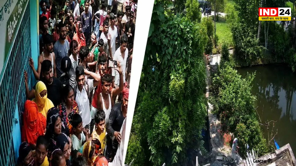 फलता में भारी बवाल: गिरफ्तार नेता जहांगीर खान को छुड़ाने के लिए थाने पर धावा, केंद्रीय बल के लाठीचार्ज के बाद नदी में कूदकर भागे समर्थक