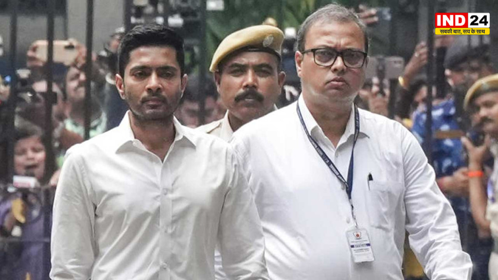 CID के बाद अब केंद्रीय एजेंसी का सामना: शिक्षक भर्ती घोटाले में ED दफ्तर पहुंचे अभिषेक बनर्जी, सुरक्षा के नहीं दिखे खास इंतजाम