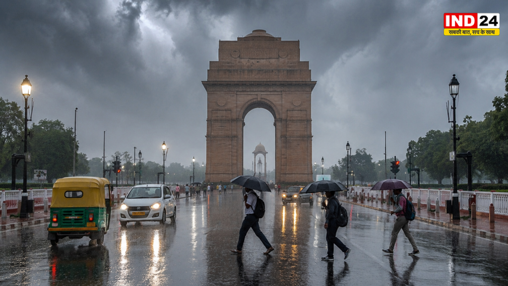 Delhi Rain Update: दिल्ली-एनसीआर में आज बारिश के आसार, तेज हवाओं से गर्मी से मिल सकती है राहत