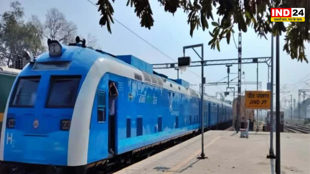 भारत की पहली हाइड्रोजन ट्रेन का हाई-स्पीड ट्रायल सफल