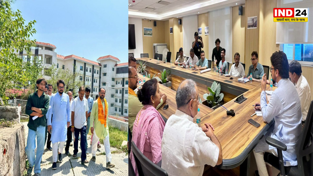 पूर्व केंद्रीय मंत्री अनुराग ठाकुर ने मेडिकल कॉलेज निर्माण में देरी पर जताई नाराजगी, बोले- आखिर जिम्मेदार कौन?