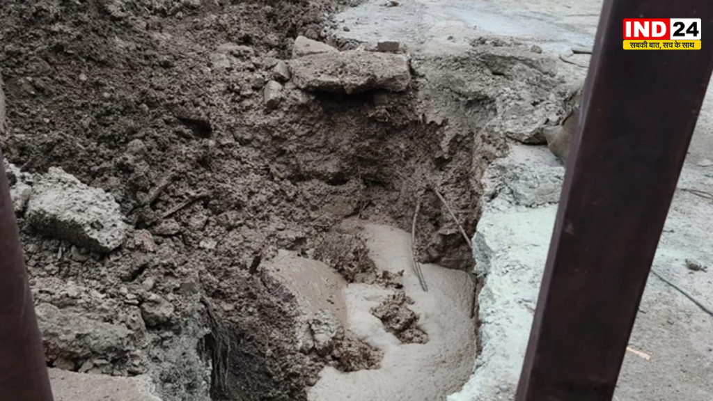 भोपाल में निर्माण एजेंसी की लापरवाही से गैस पाइपलाइन क्षतिग्रस्त, गार्ड की सतर्कता से टला बड़ा हादसा