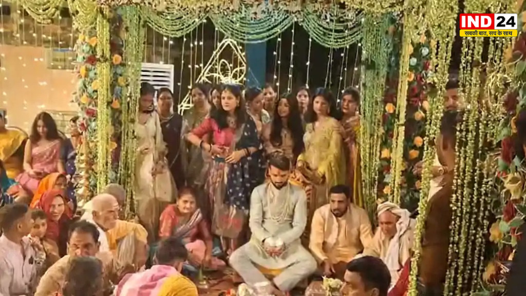 बिहार के सासाराम में धूमधाम से संपन्न हुआ आकाश दीप का तिलक समारोह