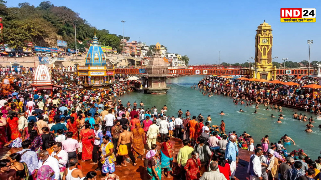 हरिद्वार में सोमवती अमावस्या पर उमड़ा आस्था का सैलाब, लाखों श्रद्धालुओं ने लगाई गंगा में डुबकी