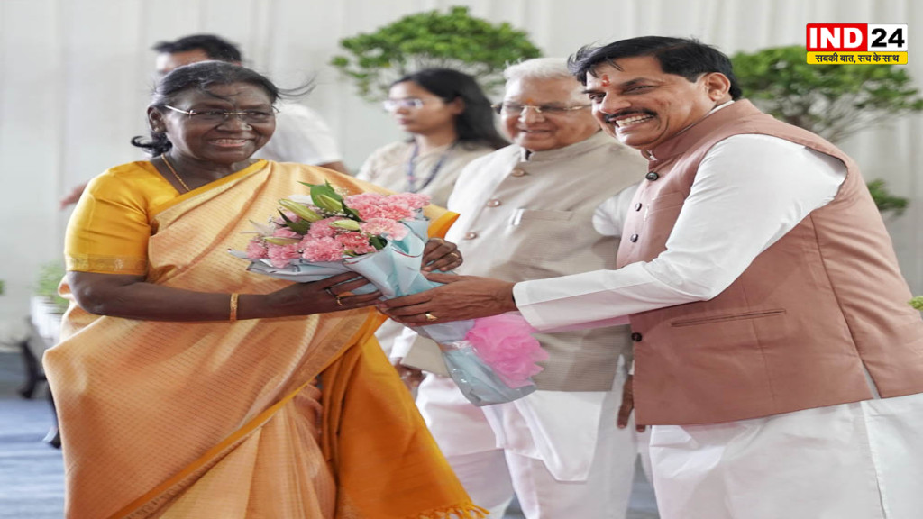 राष्ट्रपति द्रौपदी मुर्मु ने ओंकारेश्वर में जाना सिकल सेल उन्मूलन अभियान का हाल, उपचार और जागरूकता प्रयासों की ली जानकारी