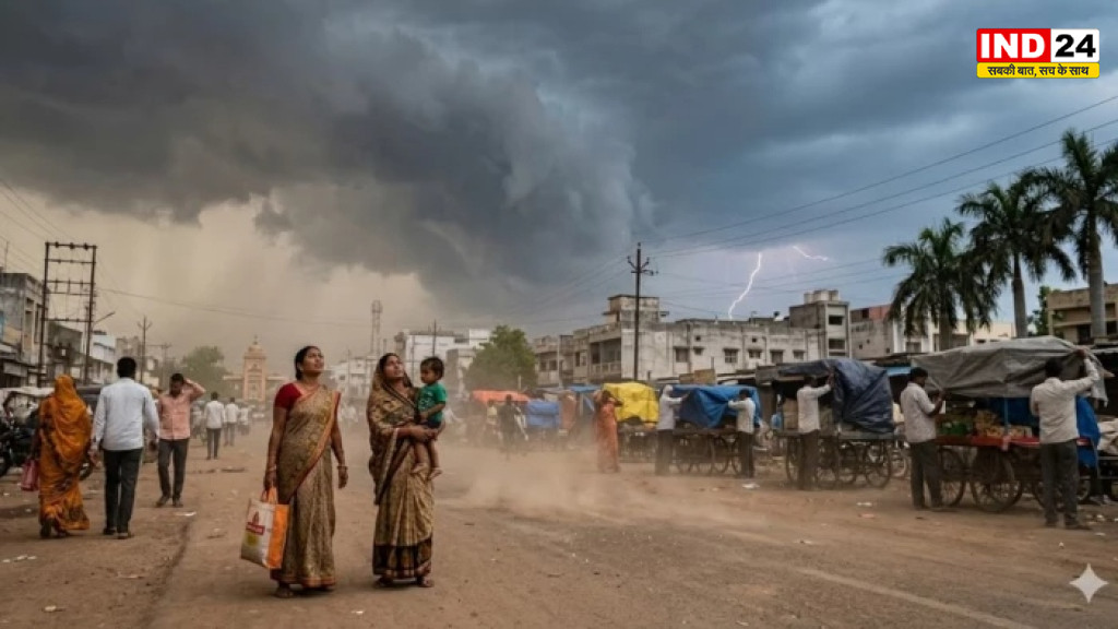 छत्तीसगढ़ में 5 दिन मौसम रहेगा बदला-बदला, रायपुर समेत कई जिलों में आंधी-बारिश का अलर्ट