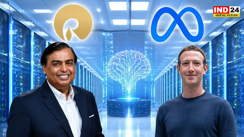 मुकेश अंबानी और मार्क जुकरबर्ग की ऐतिहासिक महा-डील: भारत का पहला AI डेटा सेंटर बनाएगी रिलायंस-मेटा, शेयरों में आया भूचाल!