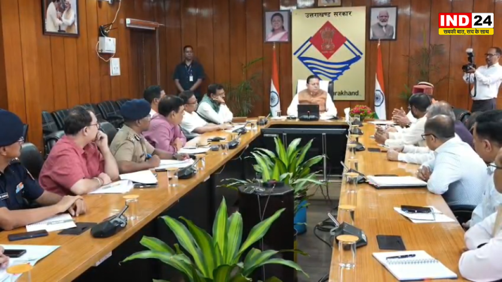 सीएम धामी ने सचिवालय में की चारधाम यात्रा की समीक्षा 