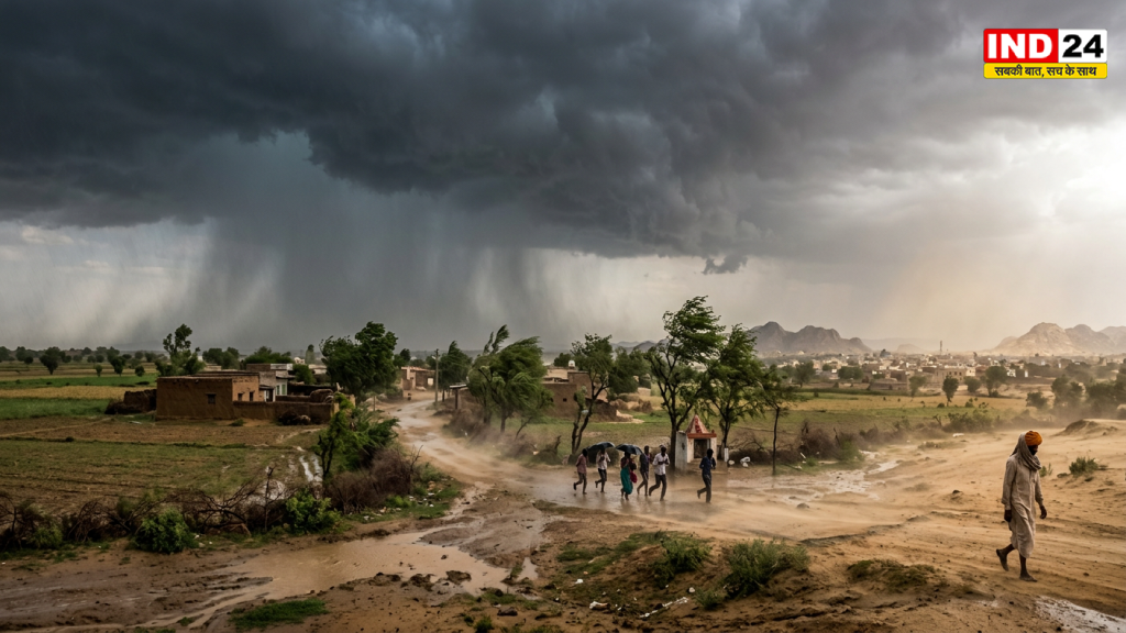 Rajasthan Weather Update: 12 जिलों में आज तेज आंधी-बारिश का अलर्ट, बूंदी में झमाझम बारिश; अलवर में गर्मी का सितम जारी