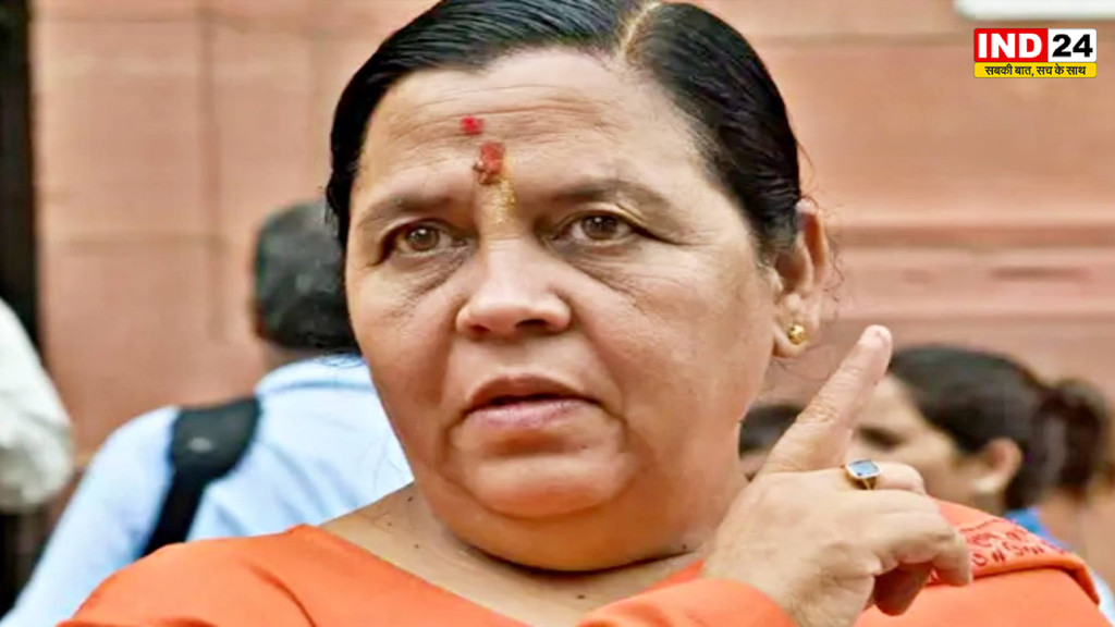 MP की पूर्व सीएम उमा भारती की अचानक बिगड़ी तबीयत,हरिद्वार से दिल्ली जाते समय हुई बीमार 